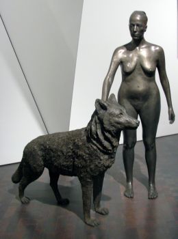 kiki-smith-genevieva-and-the-may-wolf-bronze-2000-32-1353828698