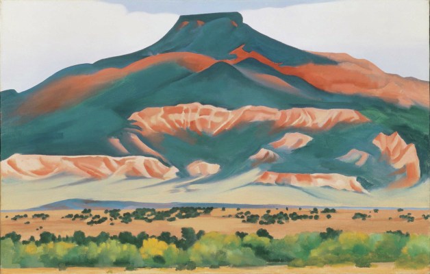 Georgia O'Keeffe_Red and Yellow Cliffs_1940