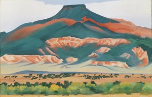Georgia O'Keeffe_Red and Yellow Cliffs_1940