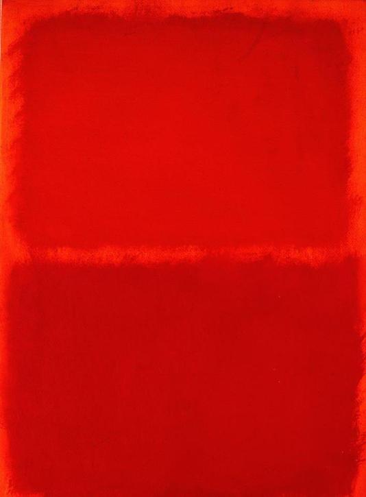 Mark Rothko_Red equal sign