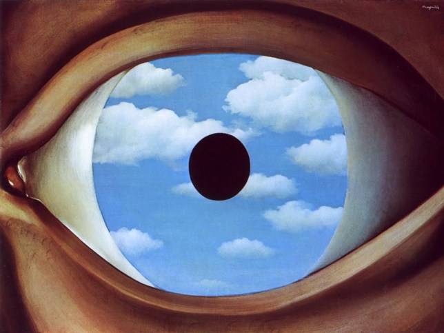 René Magritte_Faux miroir_1928